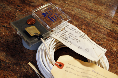 Apollo CM surface temperature sensor Apollo CM surface temperature sensor